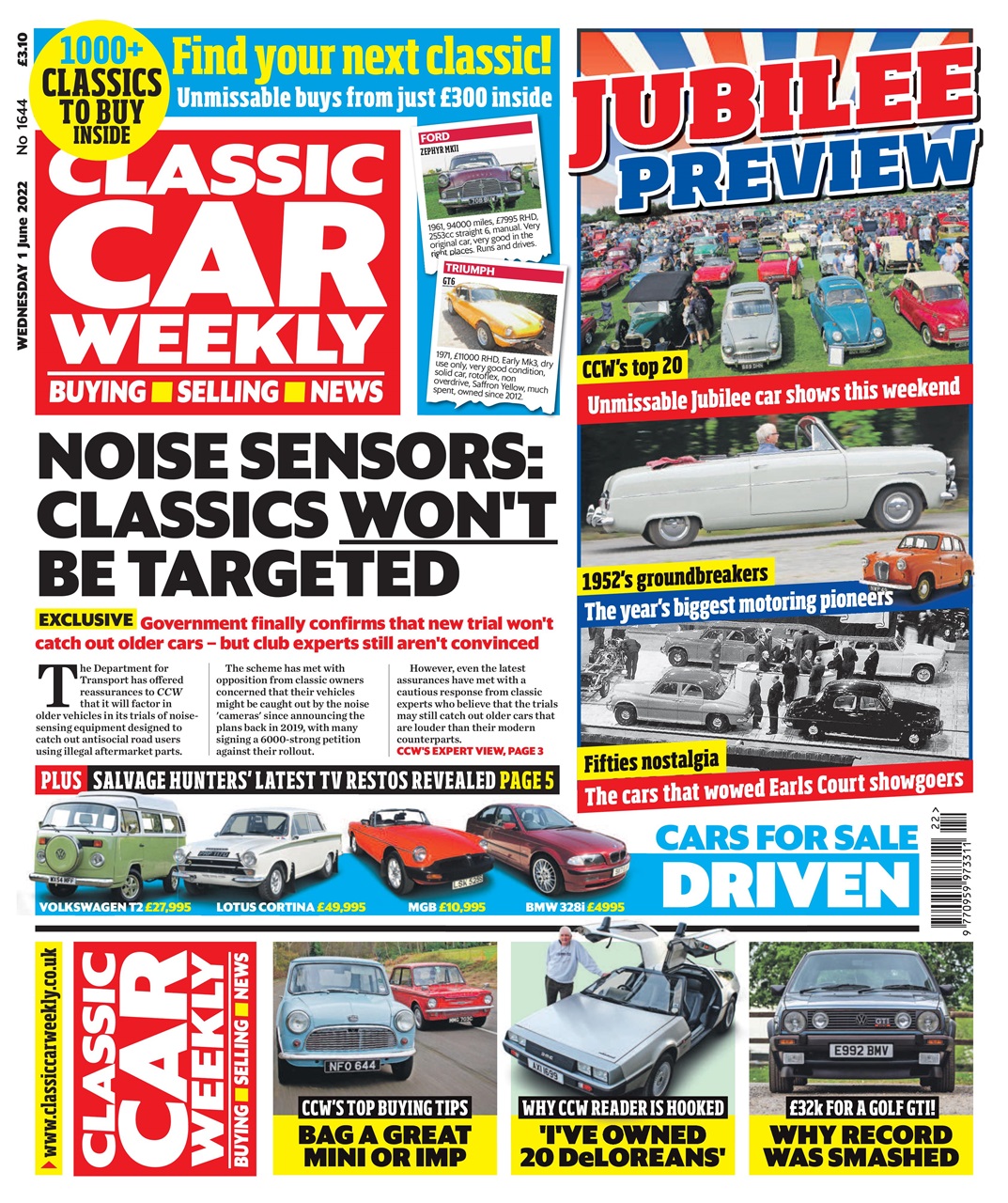 Classic Car Weekly Preview Pages