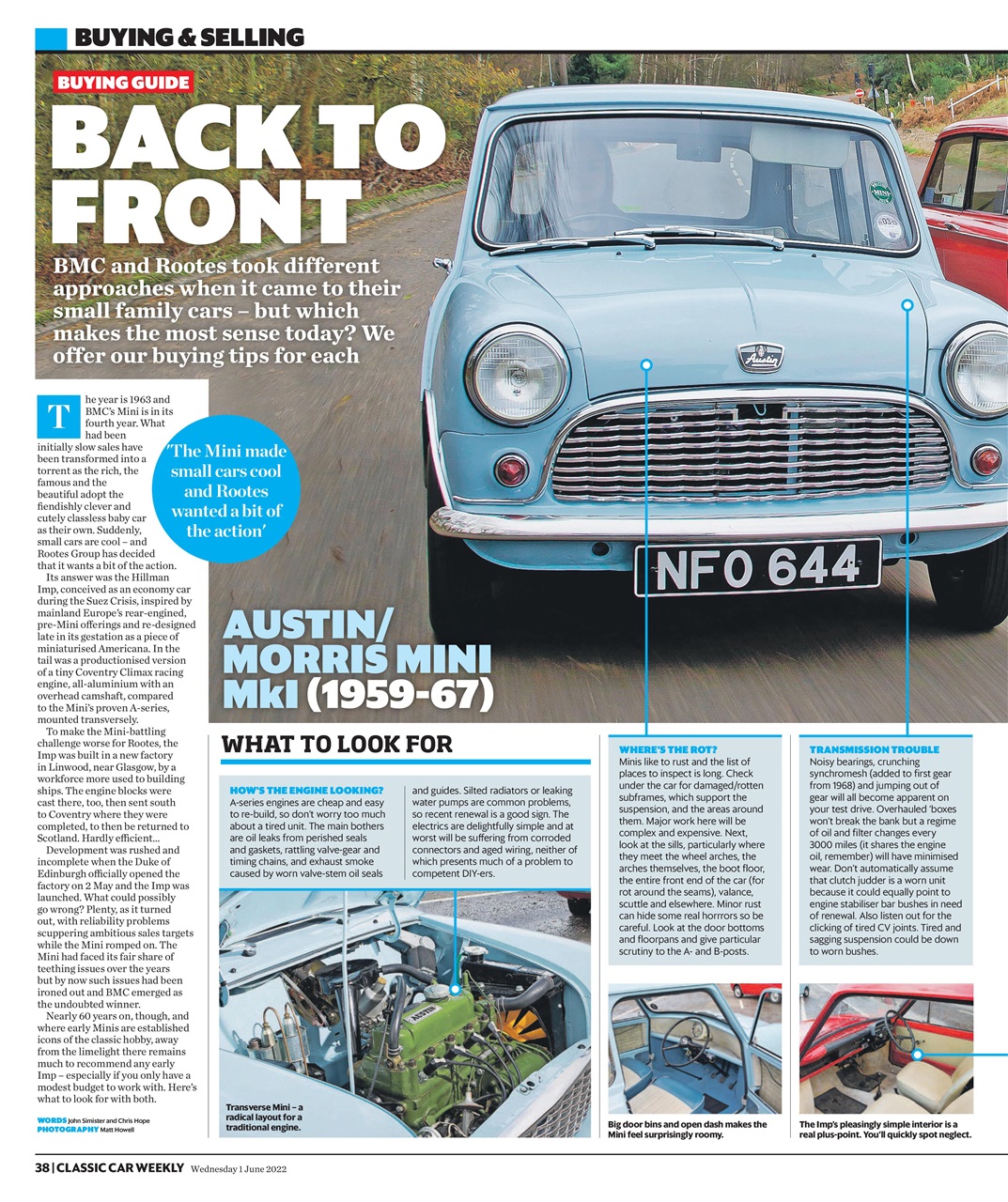 Classic Car Weekly Preview Pages