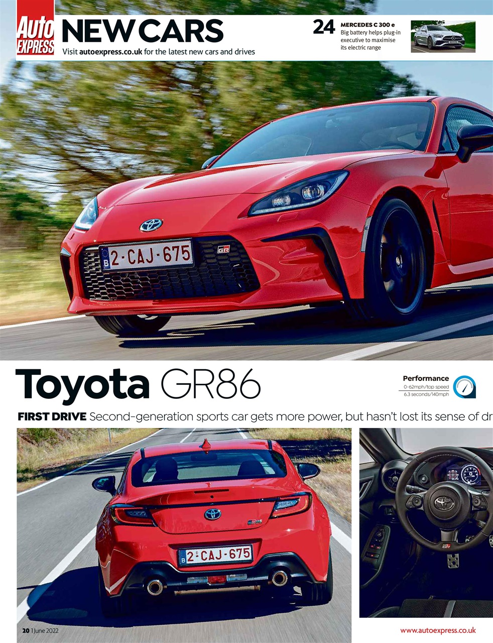 Auto Express Preview Pages