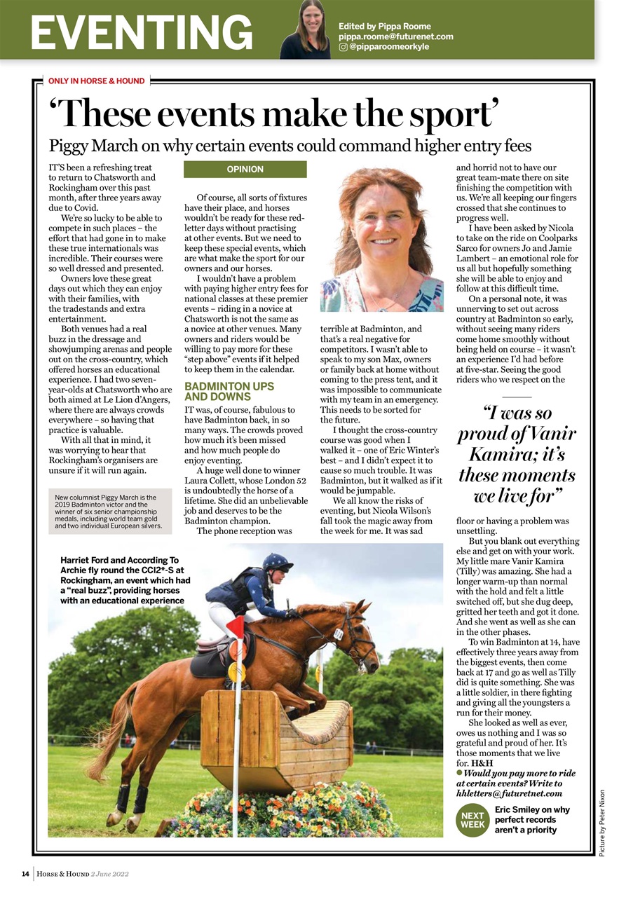 Horse & Hound Preview Pages