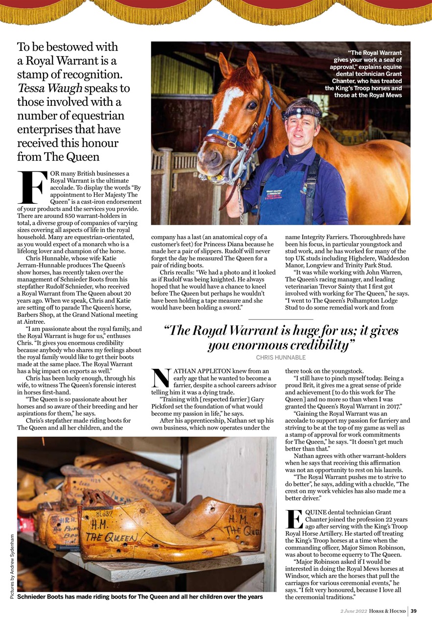 Horse & Hound Preview Pages