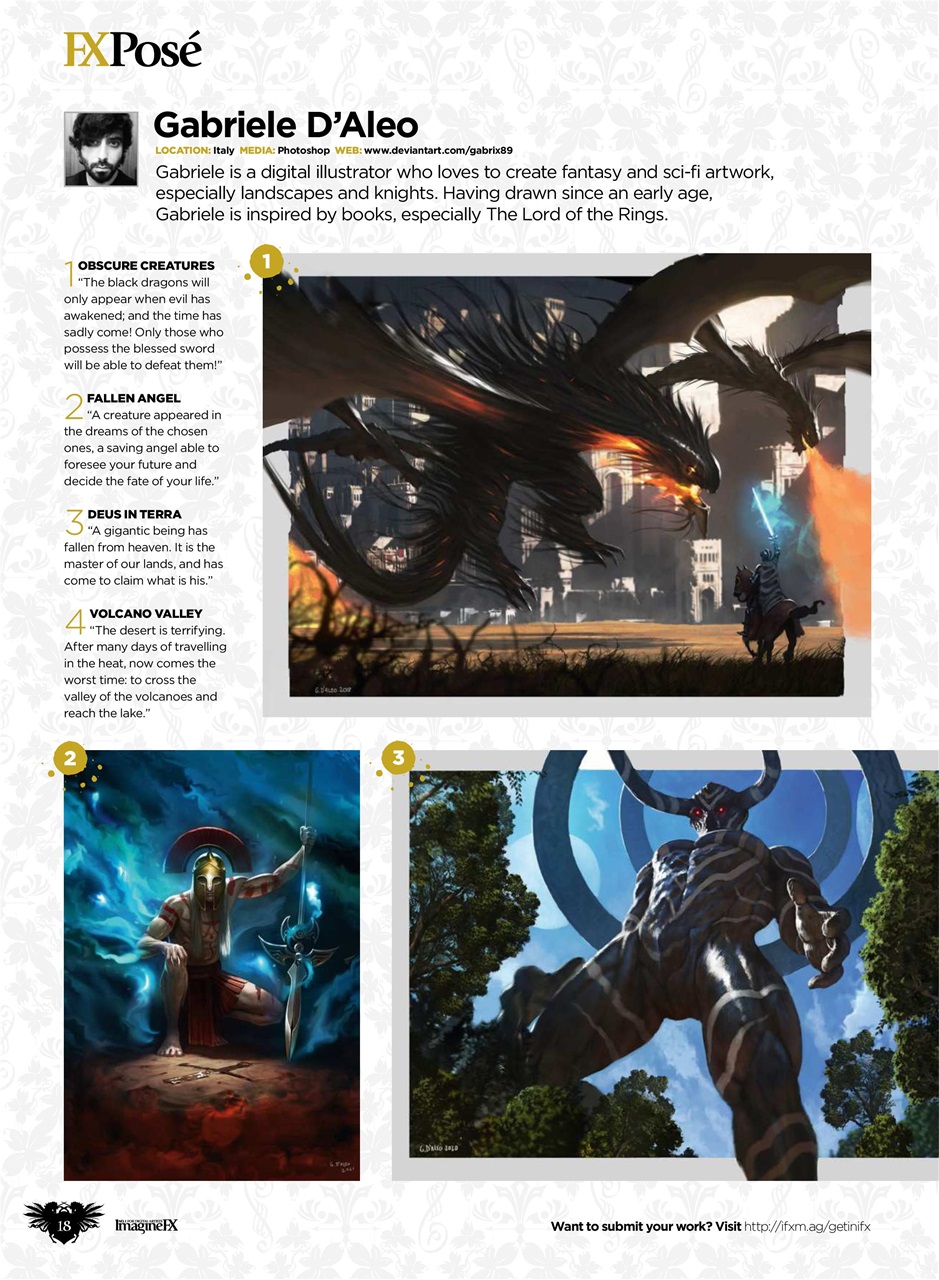 ImagineFX Preview Pages