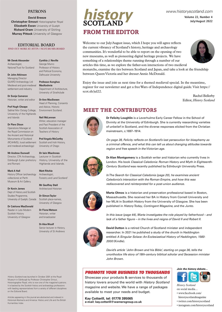 History Scotland Preview Pages