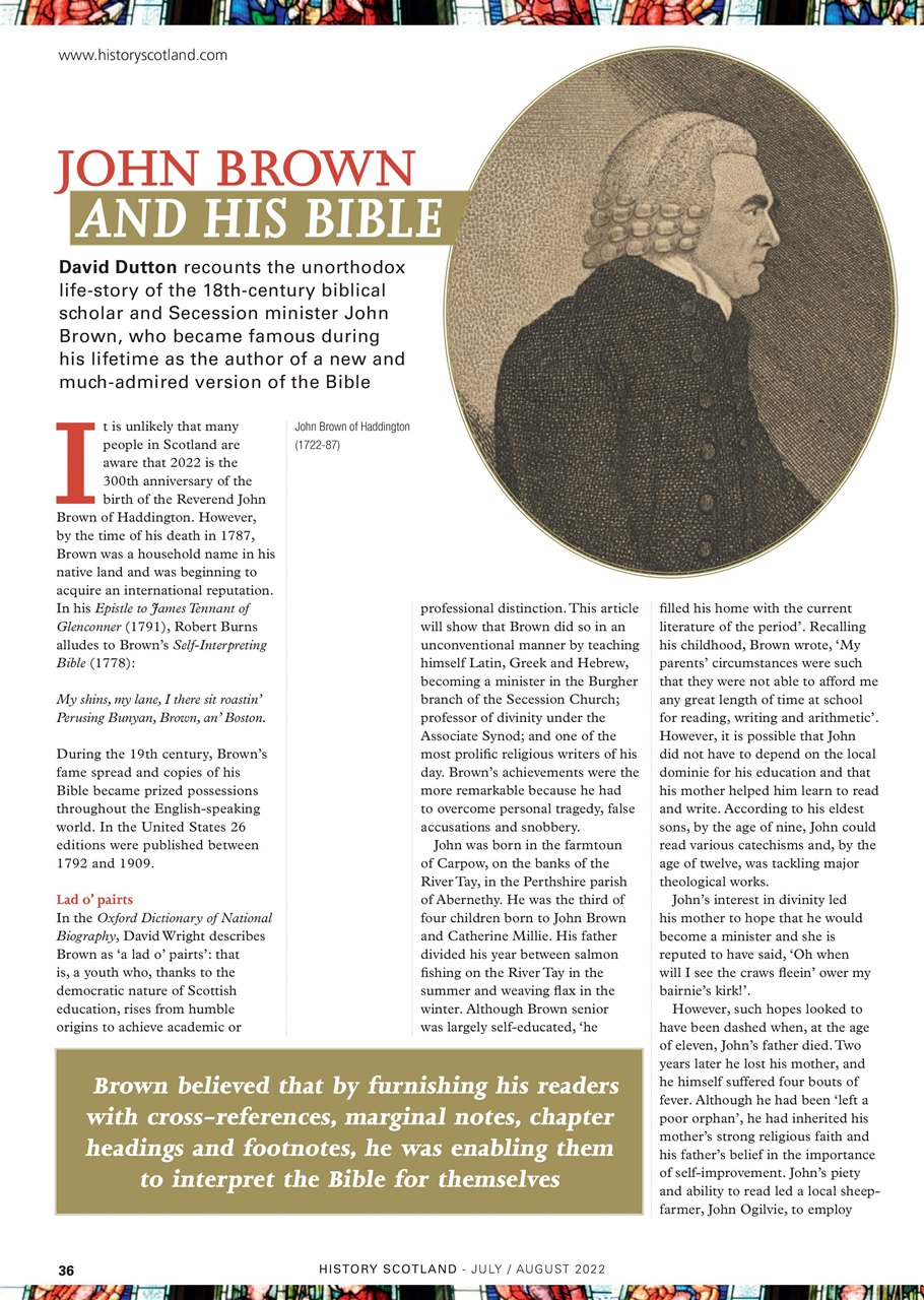 History Scotland Preview Pages