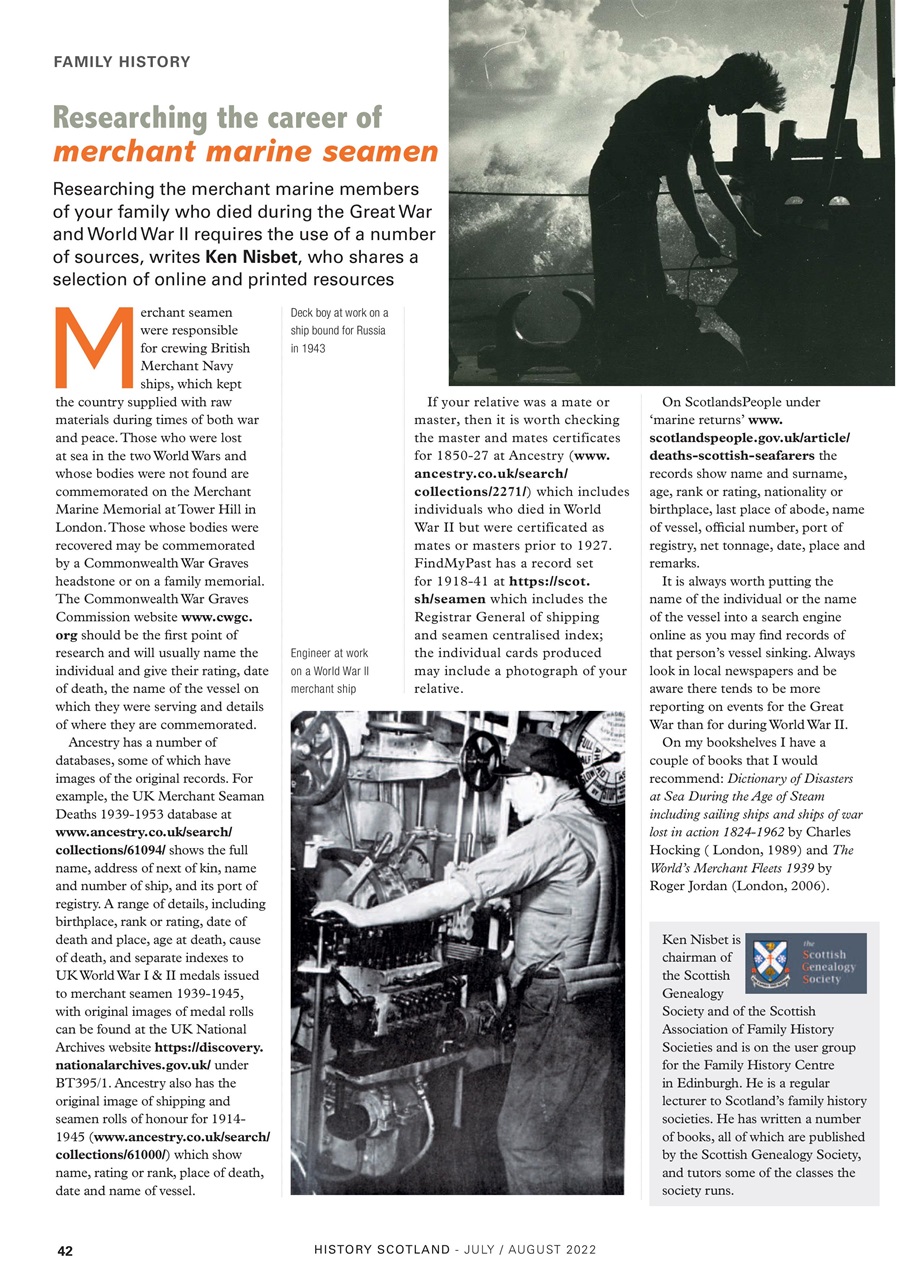 History Scotland Preview Pages