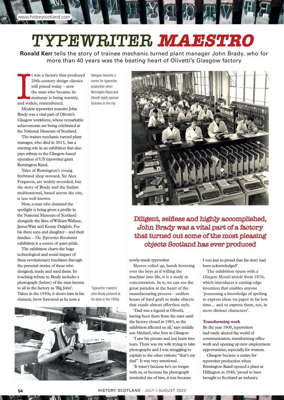 History Scotland Preview Pages