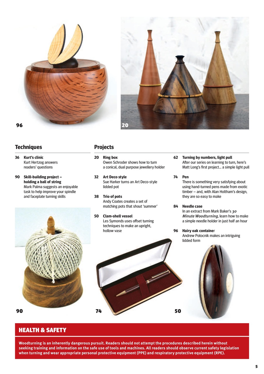 Woodturning Preview Pages