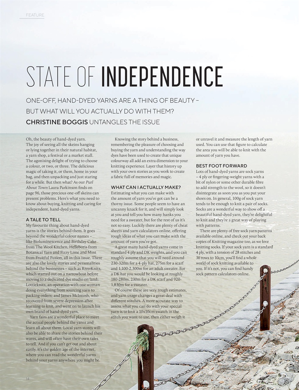 Knitting Preview Pages