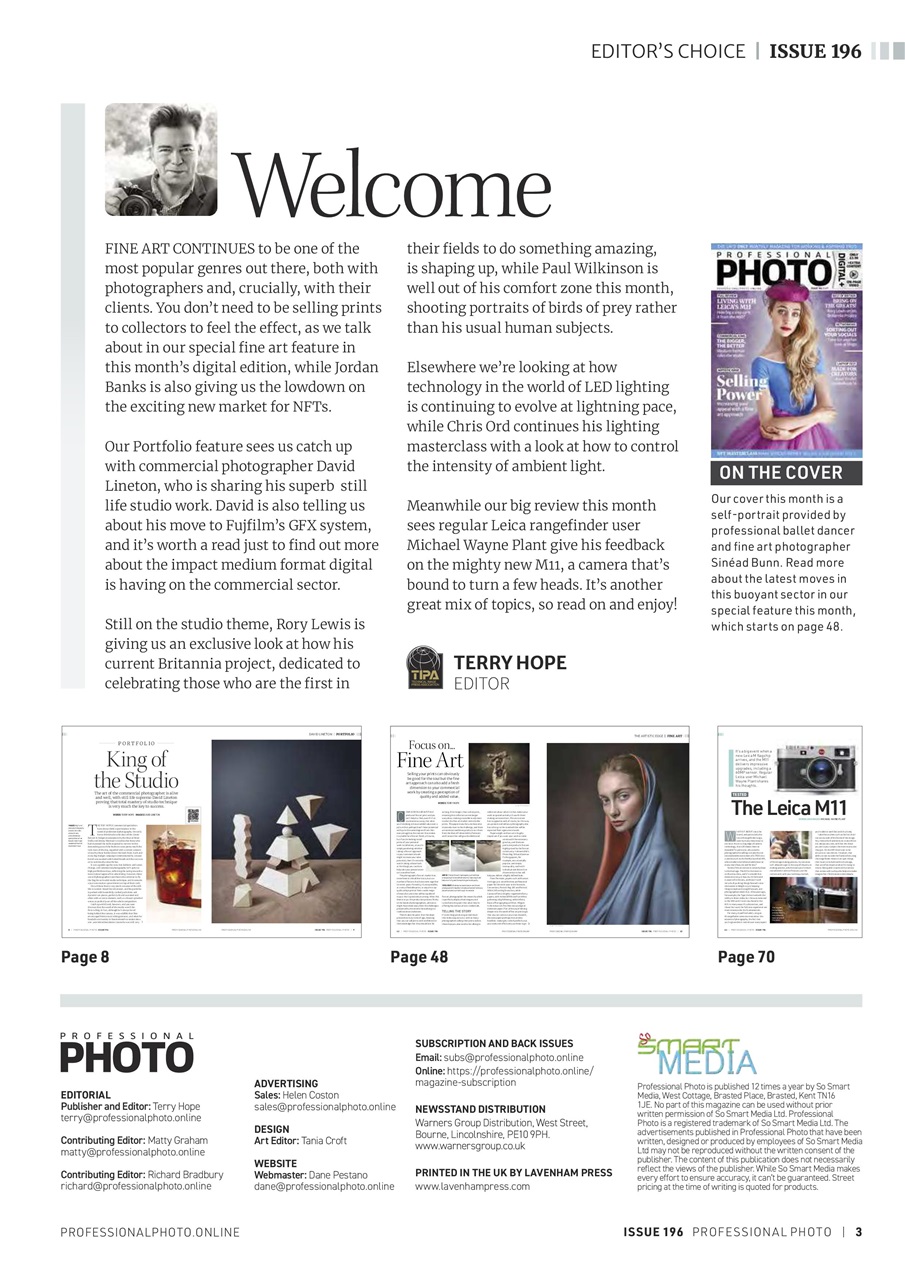 Professional Photo Preview Pages