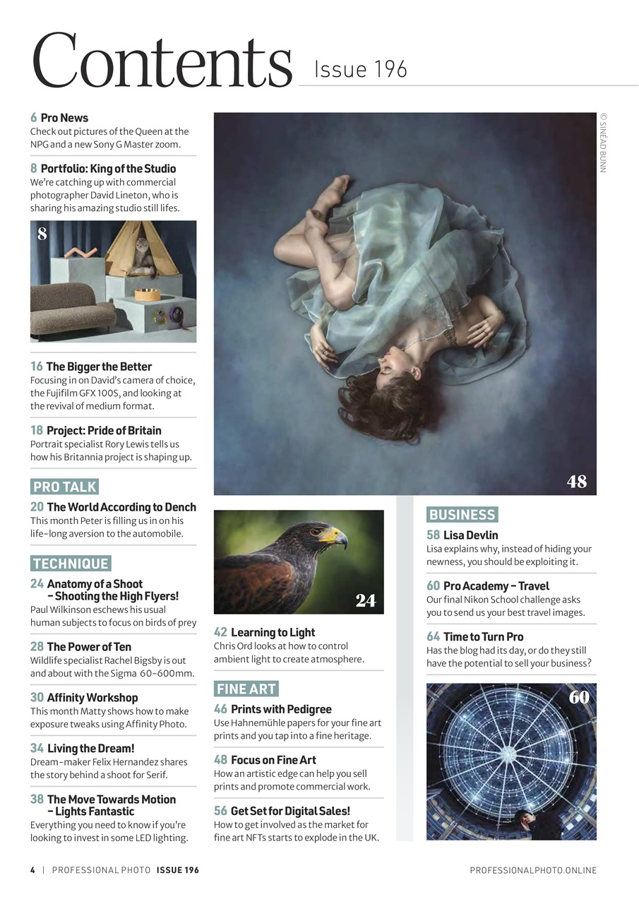 Professional Photo Preview Pages