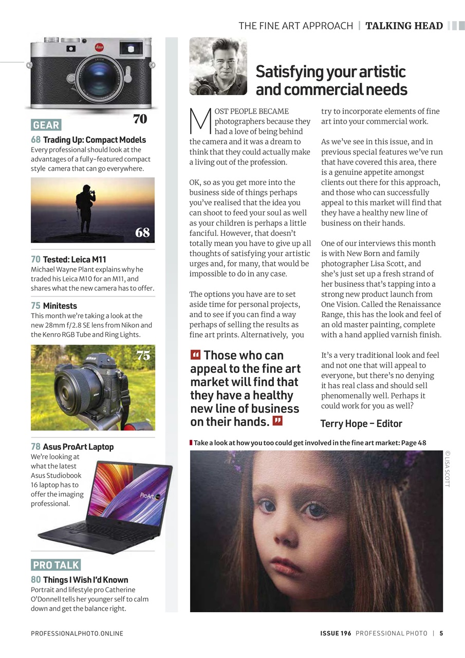 Professional Photo Preview Pages