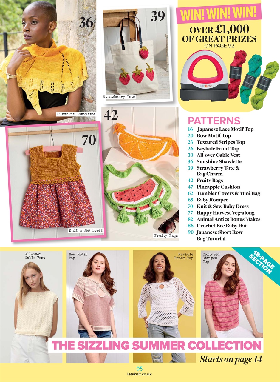 Let's Knit Preview Pages