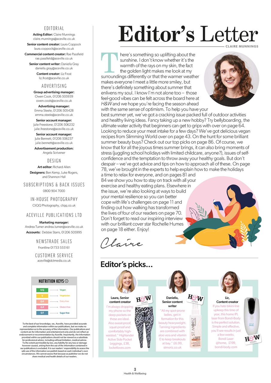 Health & Wellbeing Preview Pages