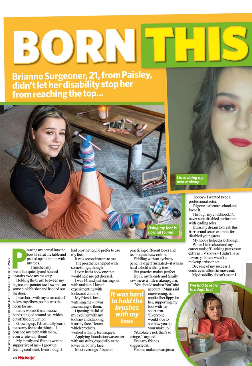 Pick Me Up Preview Pages