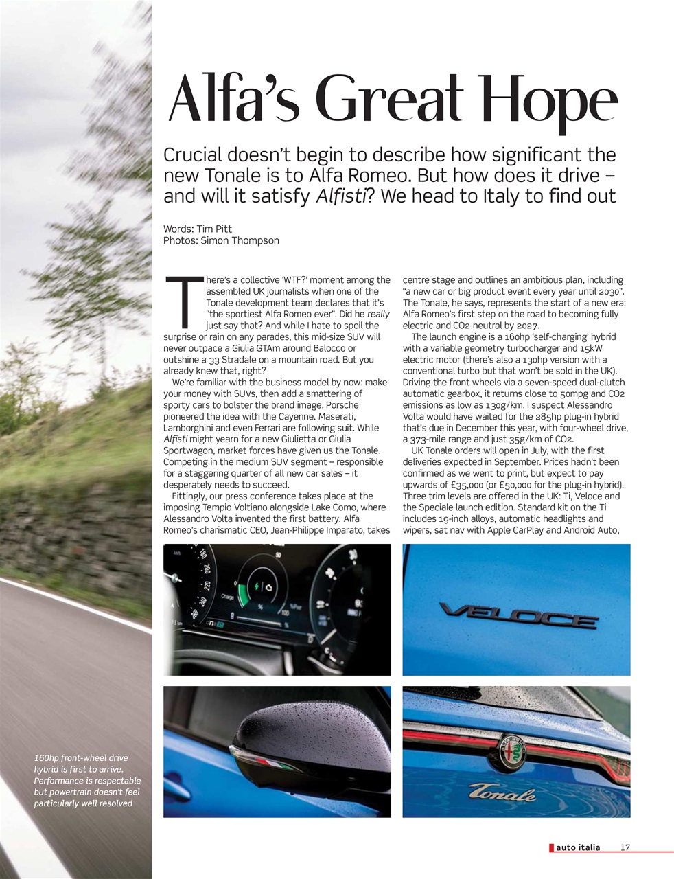 AutoItalia Magazine Preview Pages
