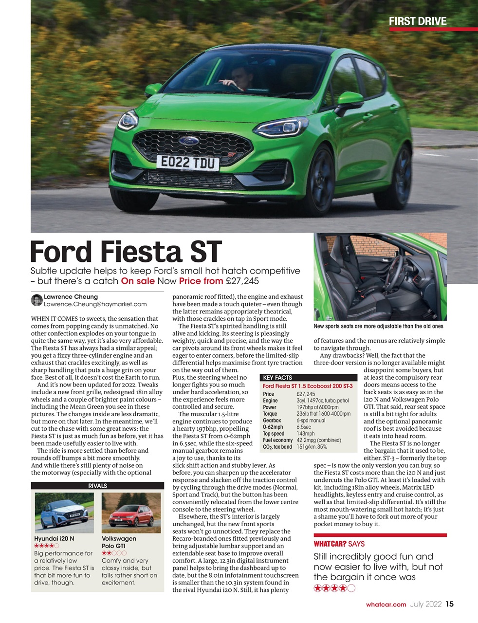 What Car? Preview Pages