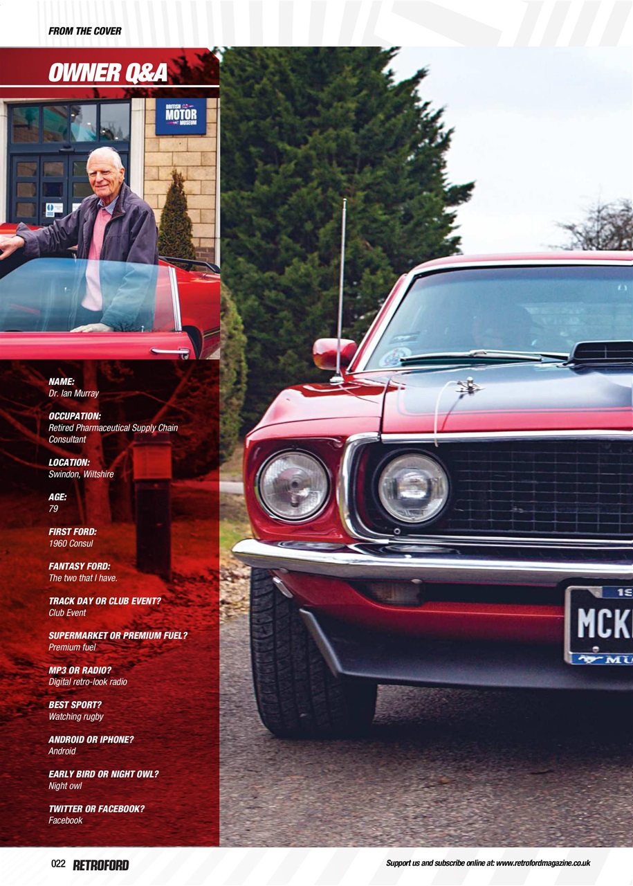 Retro Ford Preview Pages