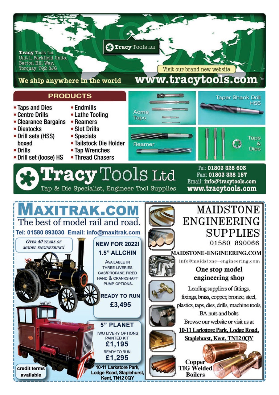 Model Engineer Preview Pages