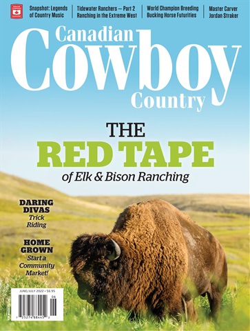 Canadian Cowboy Country issue June/July 2022