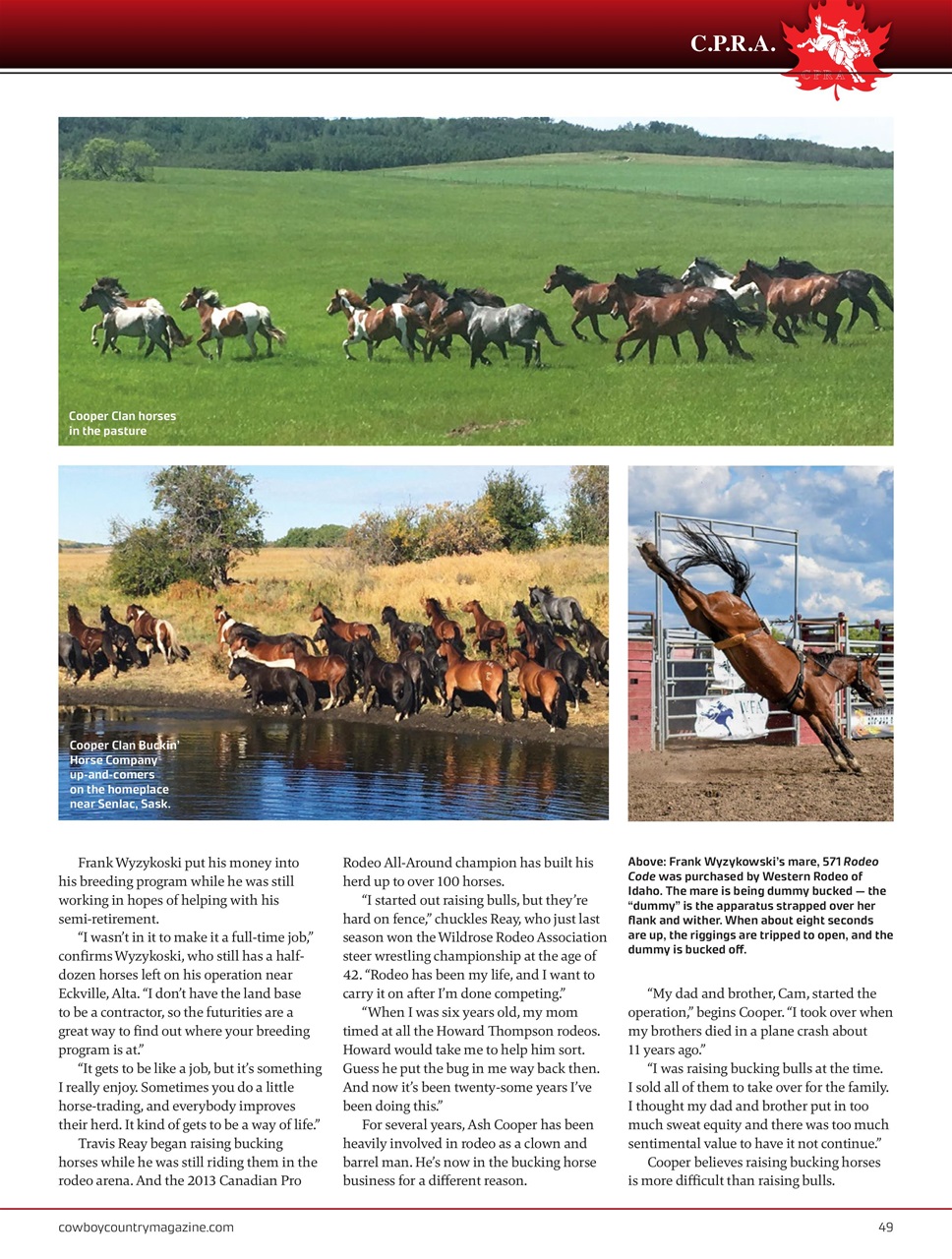 Canadian Cowboy Country Preview Pages