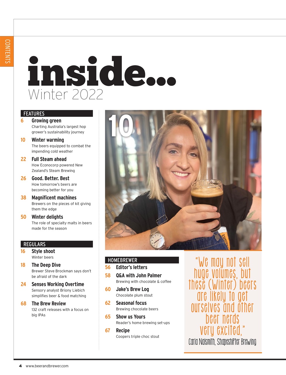 Beer and Brewer Preview Pages