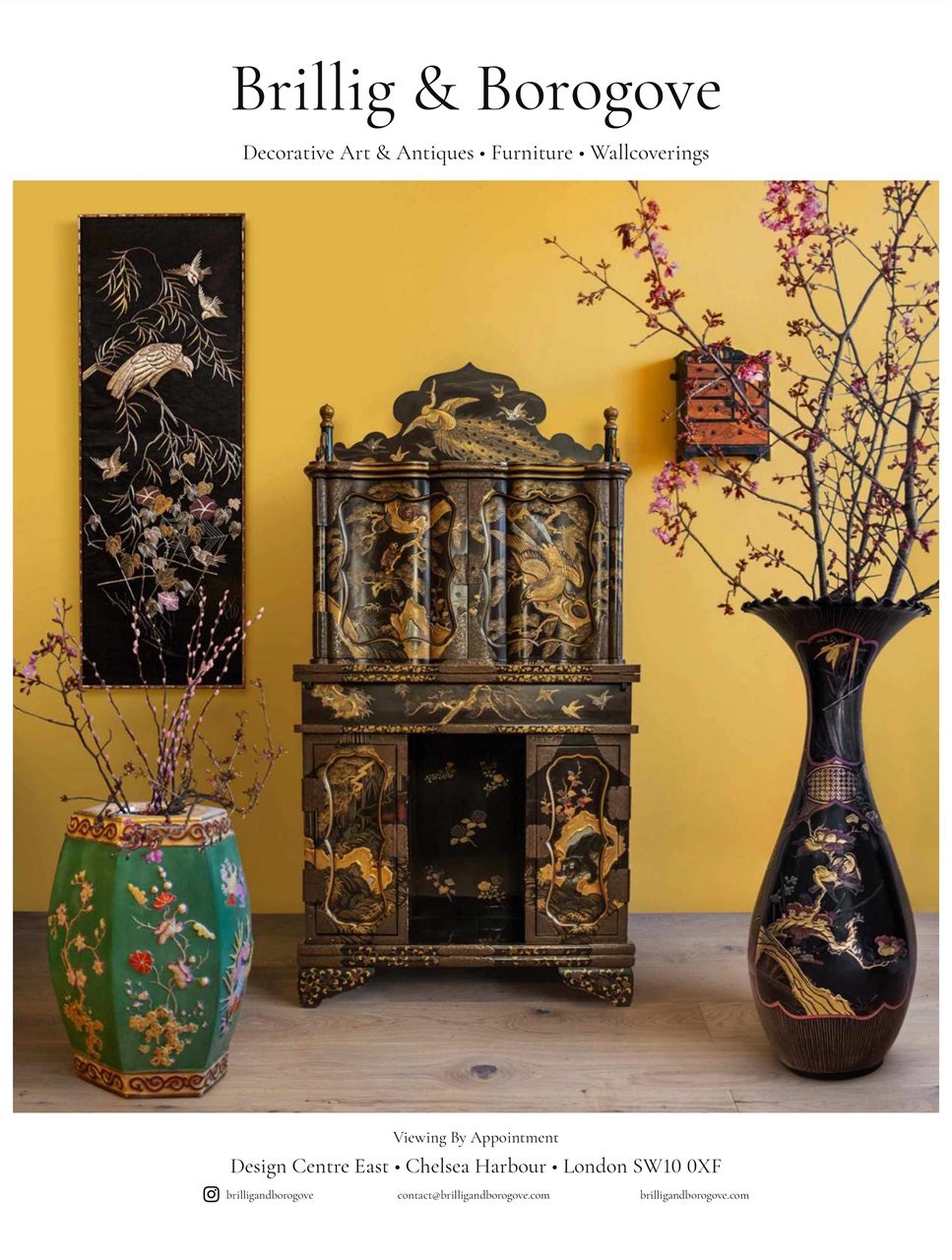 Homes & Antiques Magazine Preview Pages