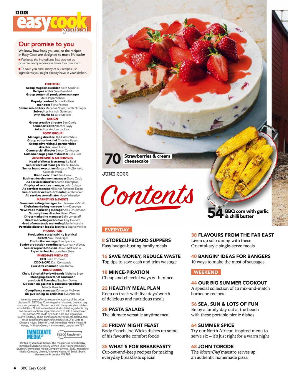 Easy Cook Magazine Preview Pages