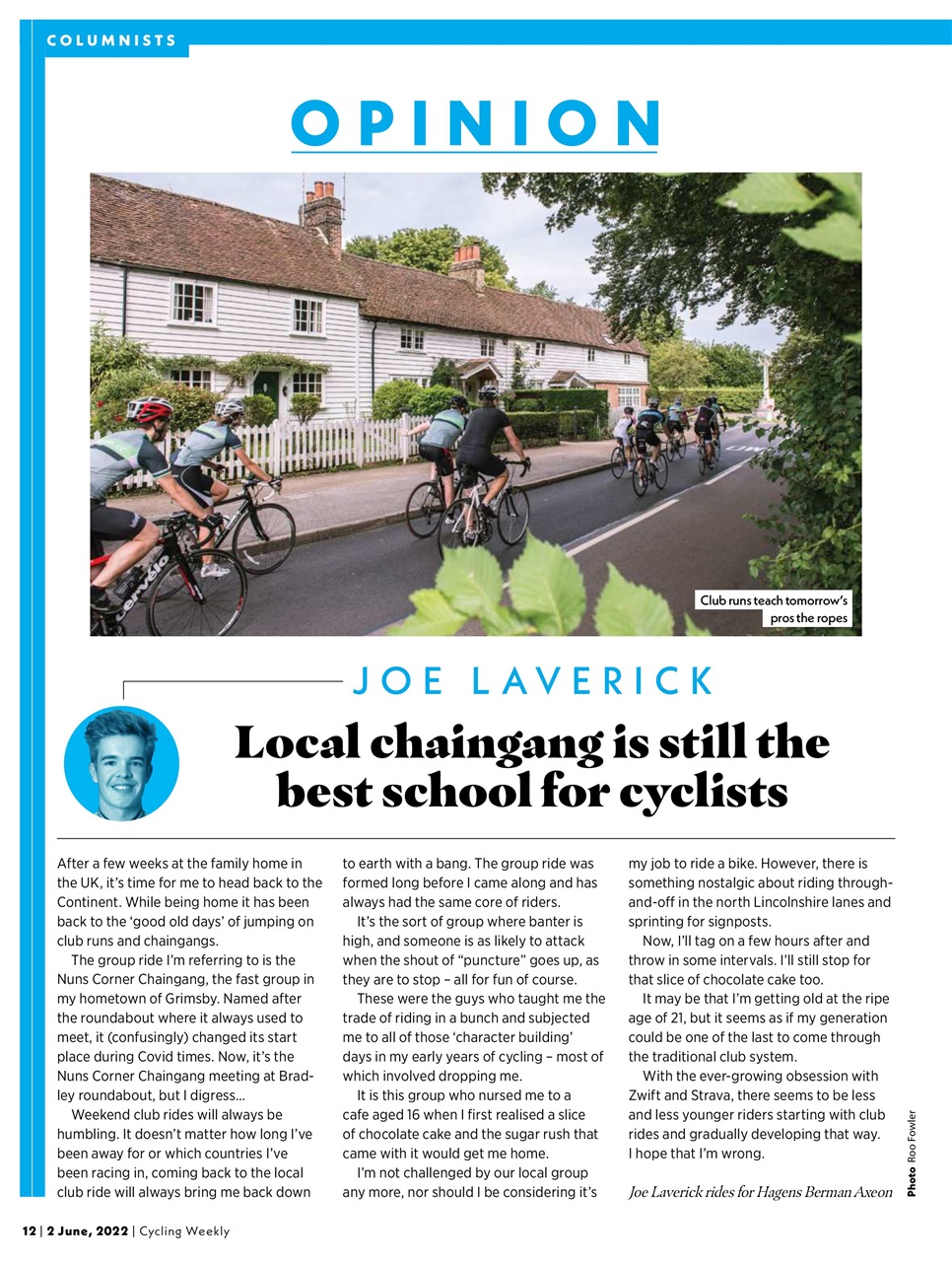 Cycling Weekly Preview Pages