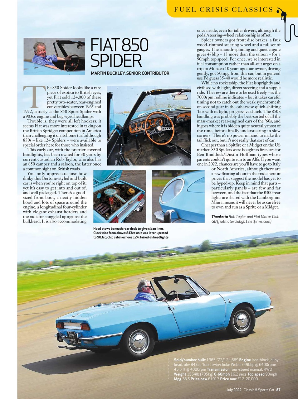 Classic & Sports Car Preview Pages