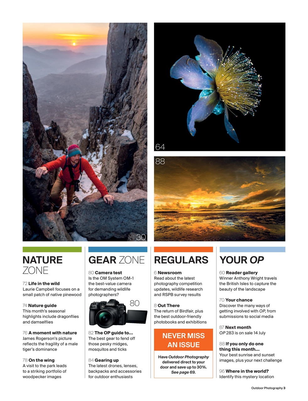 Outdoor Photography Preview Pages