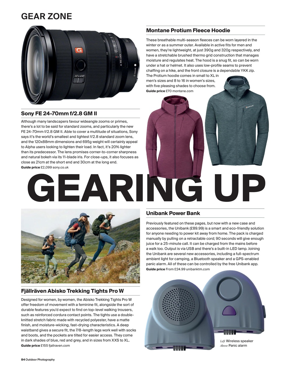 Outdoor Photography Preview Pages