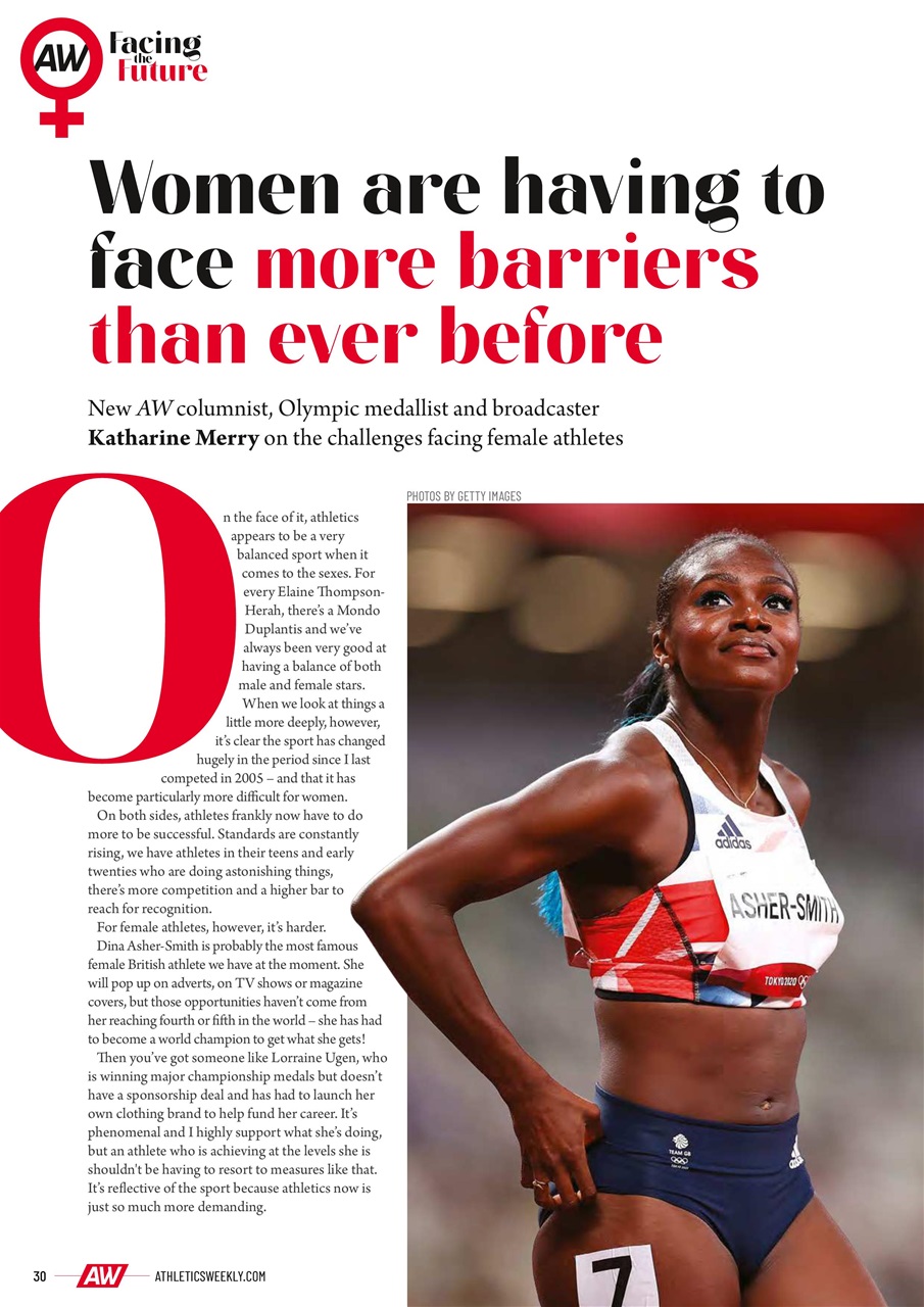 AW – Athletics Weekly Magazine Preview Pages