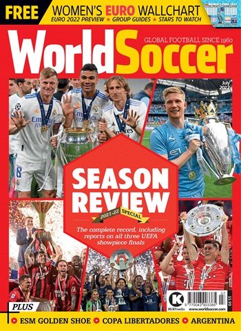 World Soccer issue Jul-22