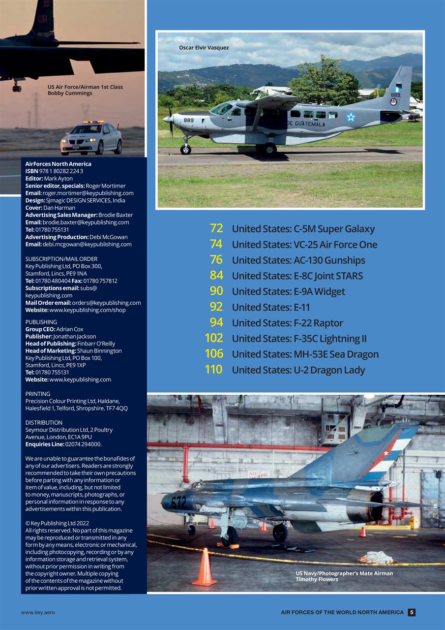 Aviation Specials Preview Pages