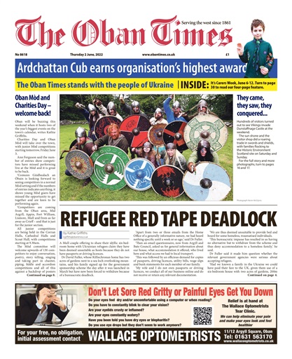 The Oban Times & Lochaber Times issue 