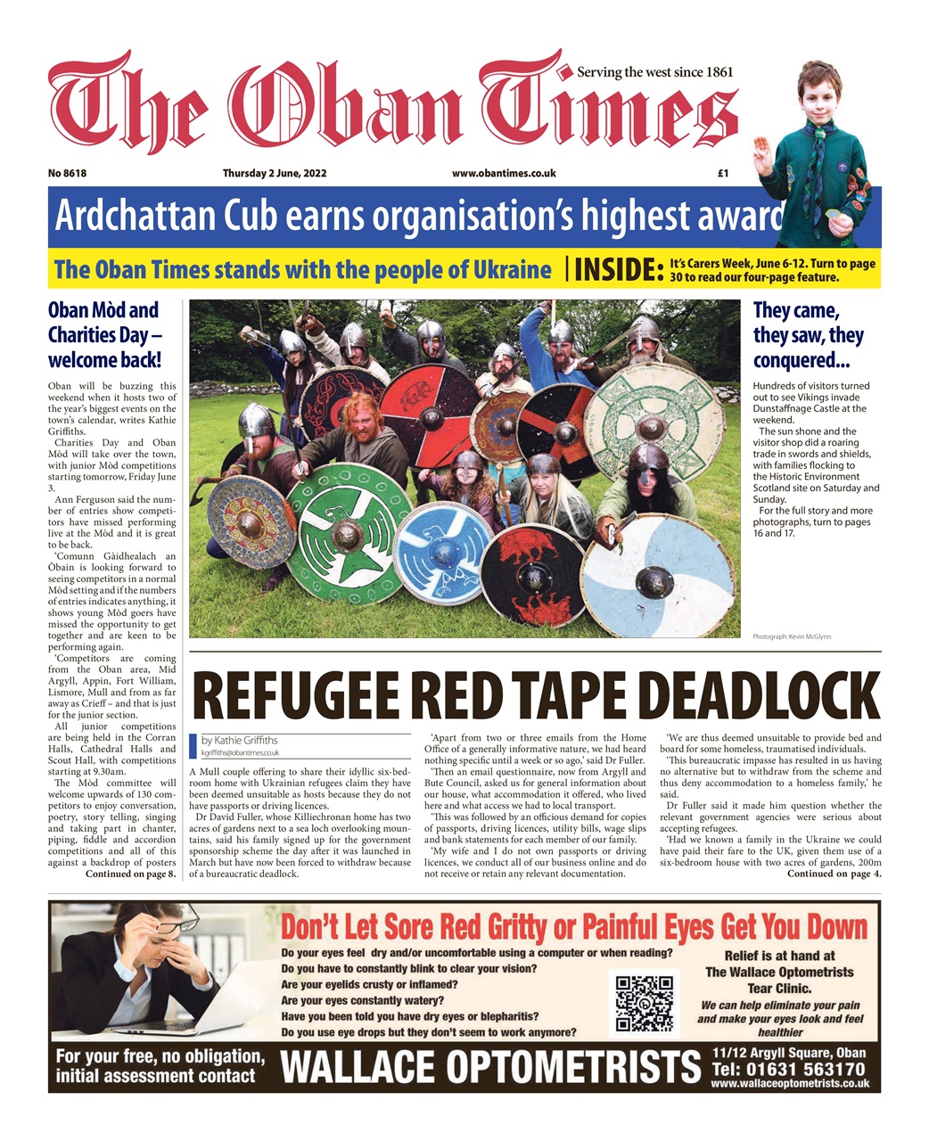 The Oban Times & Lochaber Times Preview Pages