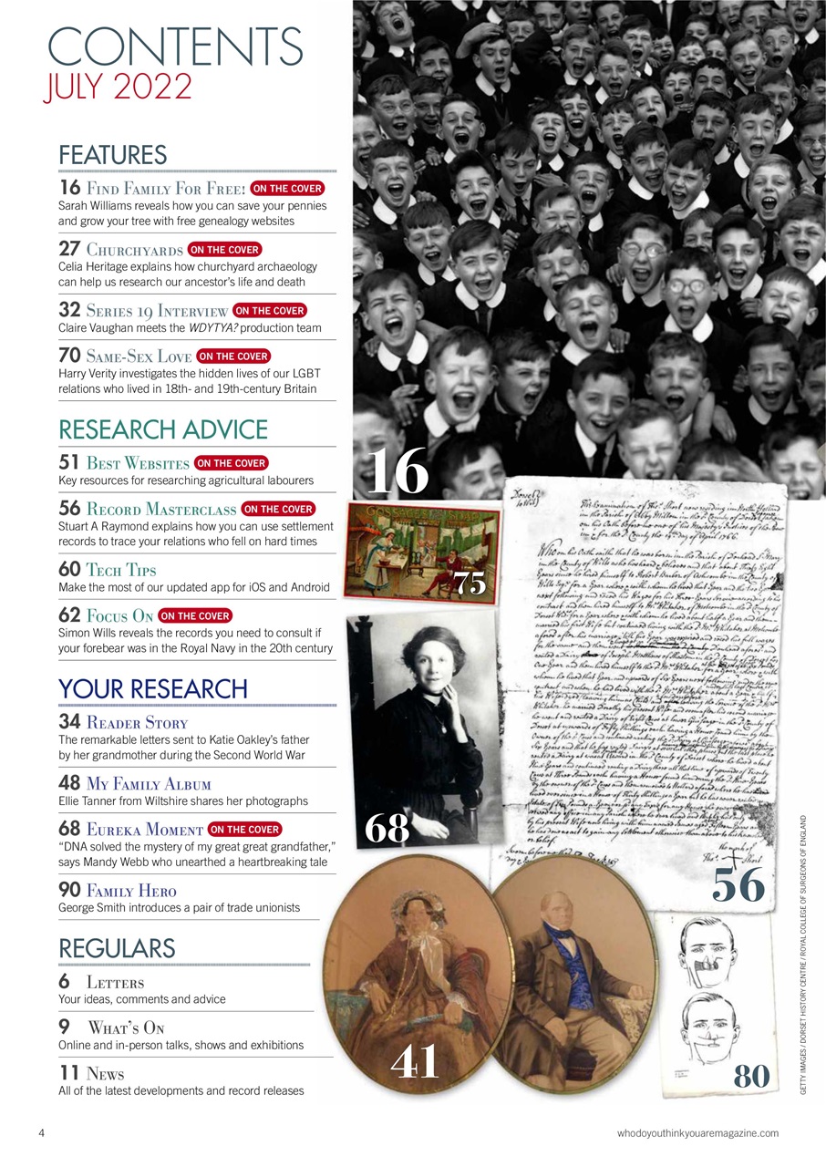 Who Do You Think You Are? Preview Pages