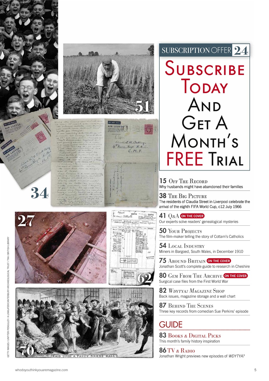 Who Do You Think You Are? Preview Pages