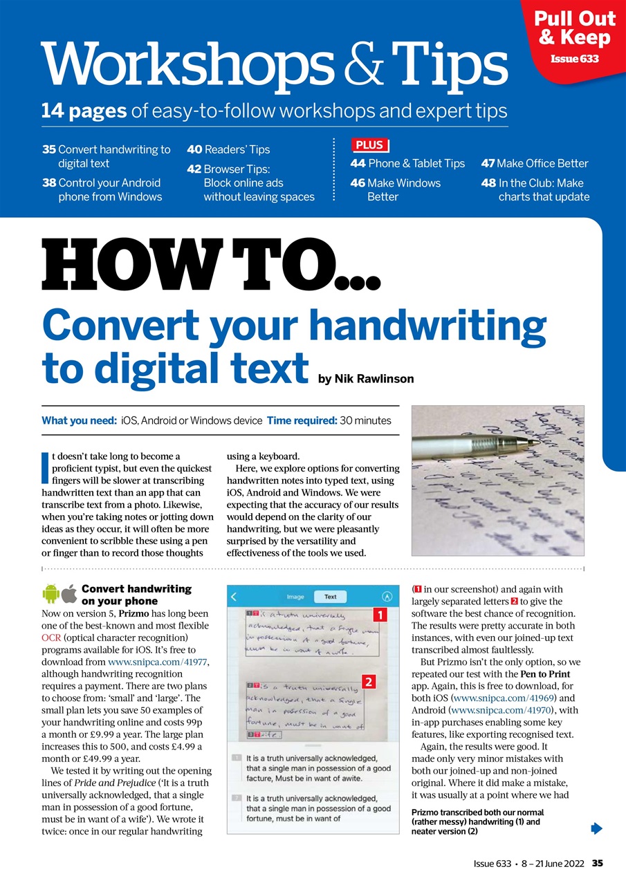 Computer Active Preview Pages