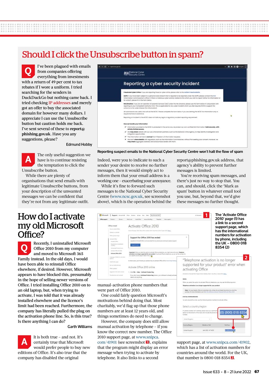 Computer Active Preview Pages