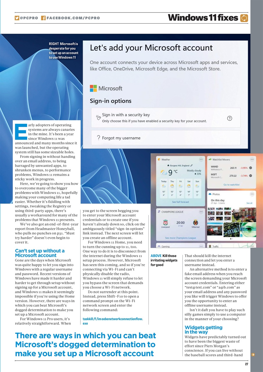 PC Pro Preview Pages