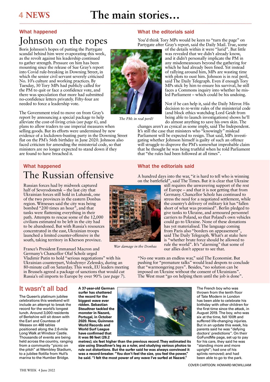 The Week Preview Pages