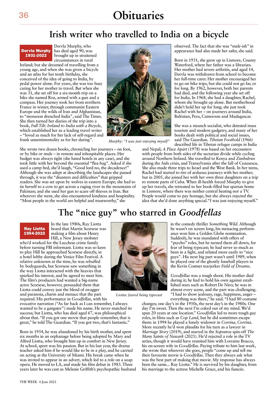 The Week Preview Pages