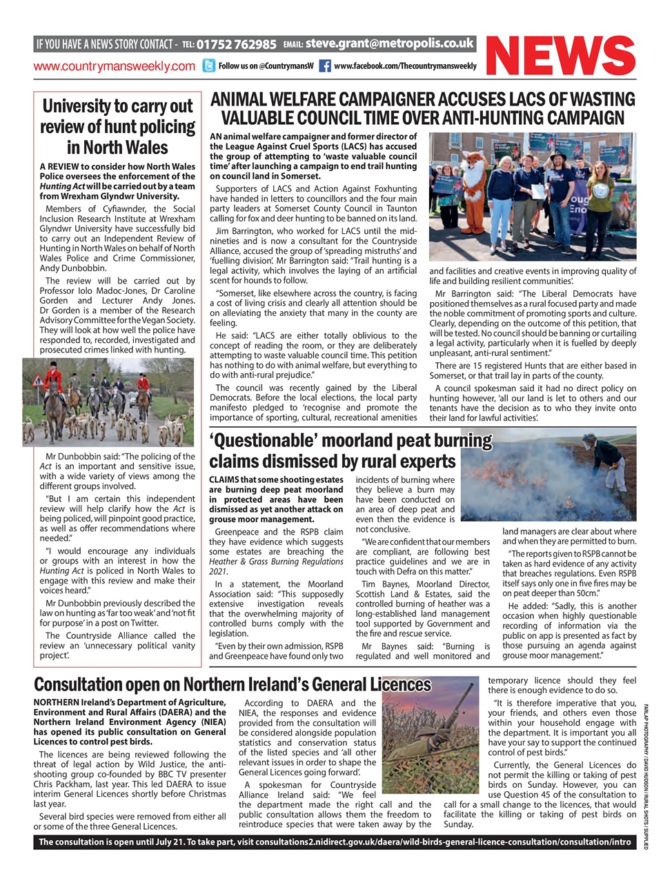 Countryman's Weekly Preview Pages