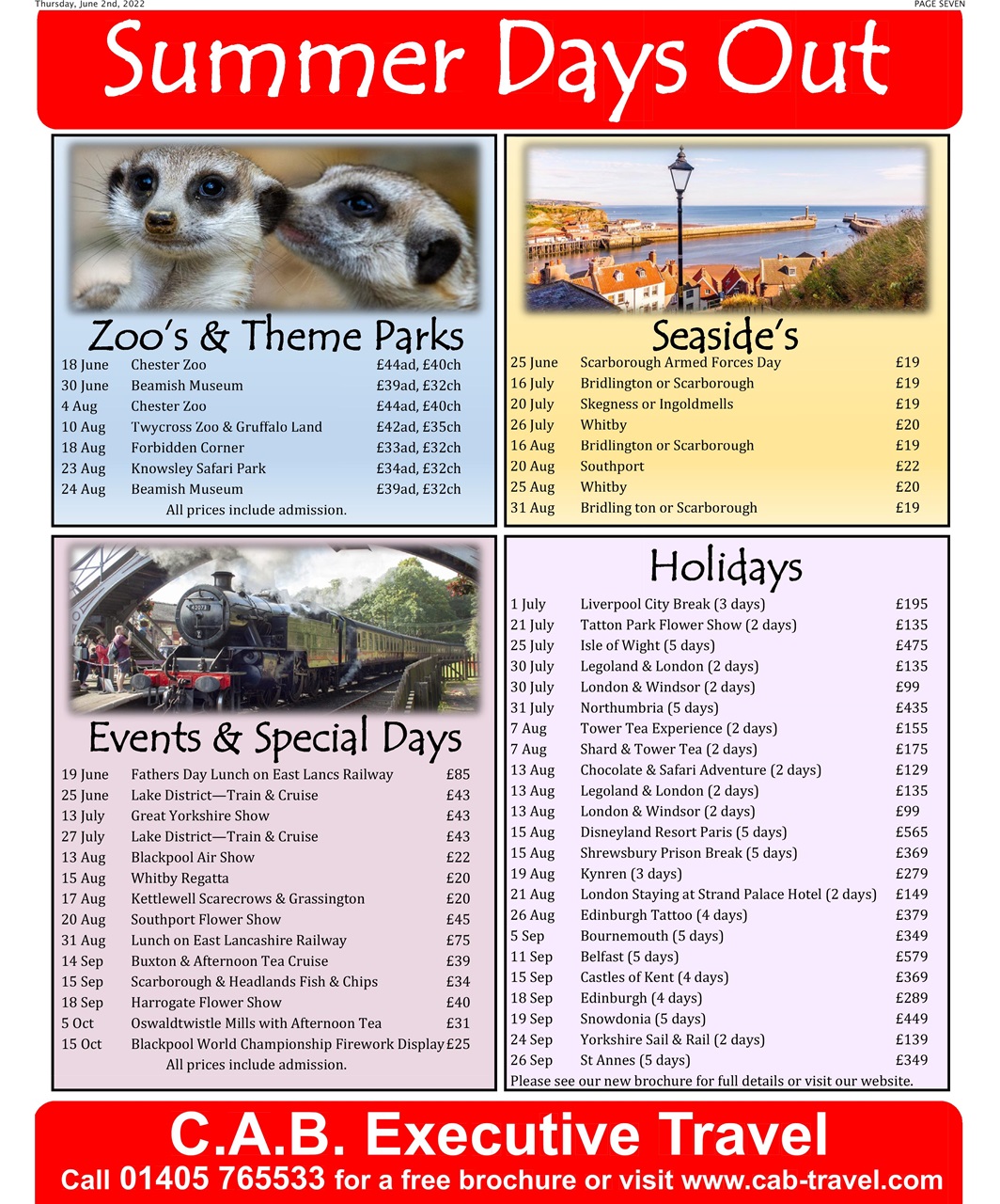 Selby Times Preview Pages