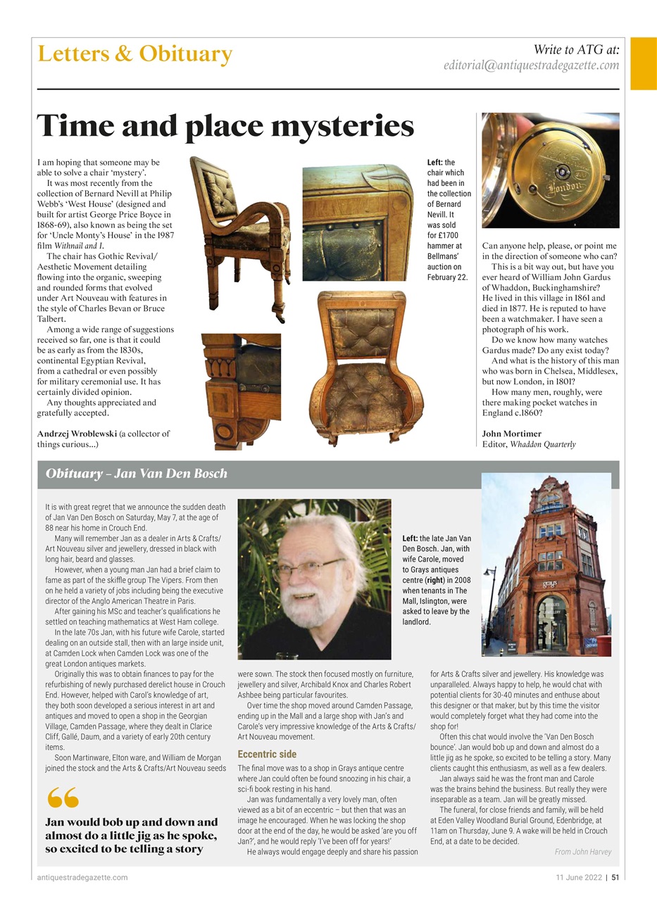 Antiques Trade Gazette Preview Pages