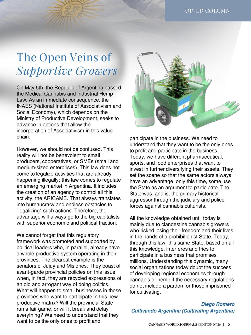 Cannabis World Journals Preview Pages