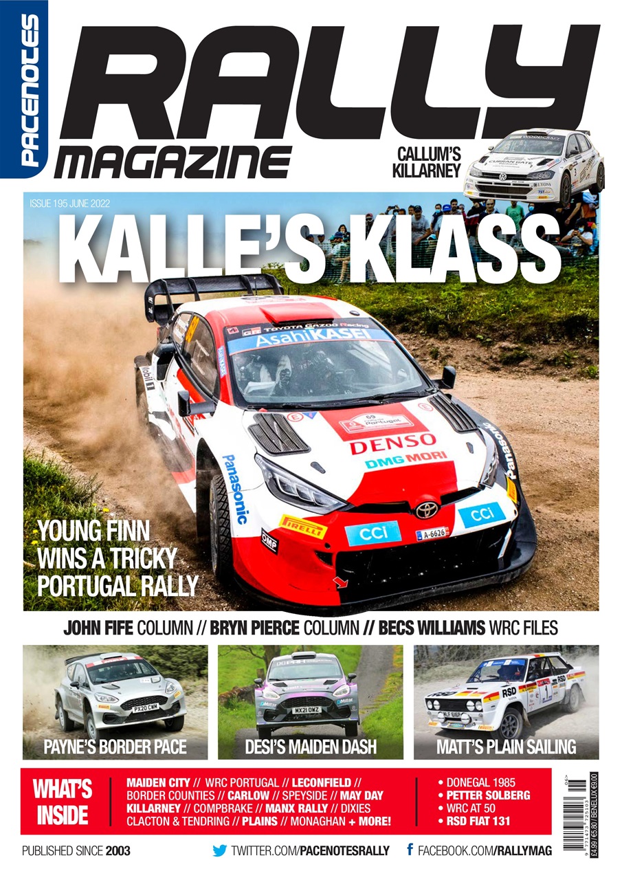 Pacenotes Rally magazine Preview Pages