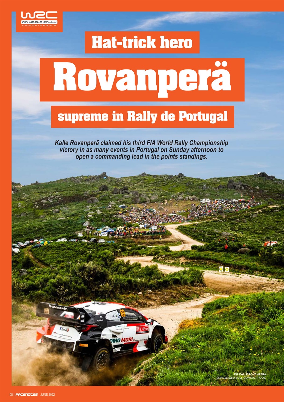 Pacenotes Rally magazine Preview Pages