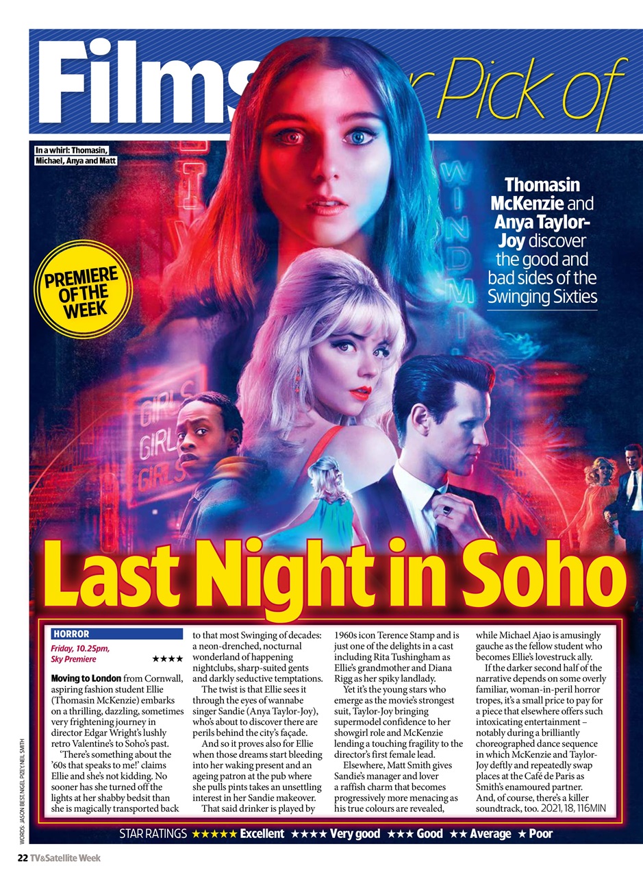 TV & Satellite Week Preview Pages